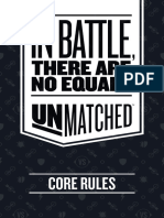 Unmatched - Core Rules