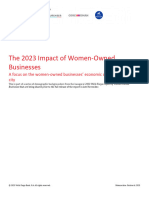 2023 Wells Fargo Impact of Women-Owned Businesses, Geography Report
