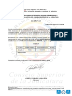 Registro Nacional de Abogados Certificado de Vigencia JAVIER MAURICIO HIDALGO ESCOBAR