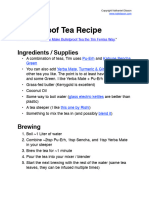 Bulletproof Tea Recipe