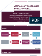 ACT en Formato Grupal - Leticia León-Quismondo