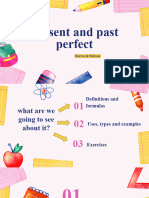 Inglês - Present and Past Perfect