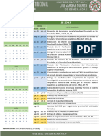 Calendario Académico Is-2023
