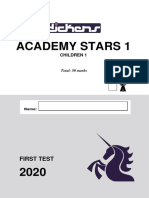 Academy Stars I - 1st Round 2020 (Interactivo)