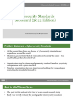 Cybersecurity Standards Scorecard 2022 Edition
