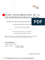 Étude D'électrification PDF