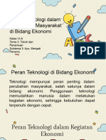 Peran Teknologi Dalam Perubahan Masyarakat Di Bidang Ekonomi