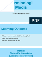 Materi Terminologi Medis Sistem Kardiovaskuler