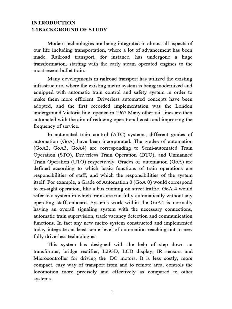 Train Main-1 | PDF | Infrared | Microcontroller