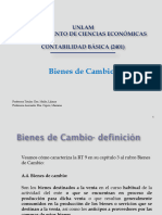 Bienes de Cambio