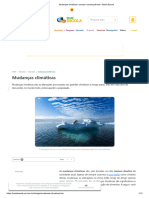 Mudanças Climáticas - Causas e Consequências - Brasil Escola