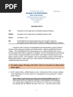 Fourth Bank Records Memo (Source: House Oversight Committee)