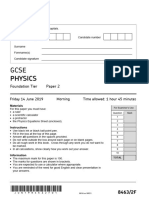 GCSE Physics Foundation Tier Paper 2 | PDF | Waves | Galaxy