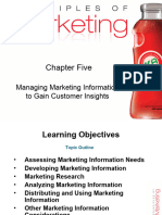 Managing Marketing Information To Gain Customer Insight