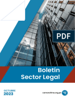 Boletín Octubre 2023 - Sector Legal CCL