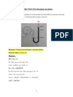 Corection TD1 Mécanique Des Fluides