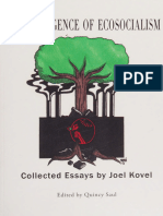 The Emergence of Ecosocialism Kovel Joel 1936 2018