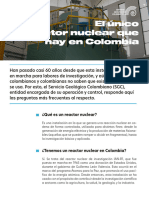 Hoja Informativa Reactor Nuclear - Servicio Geológico Colombiano