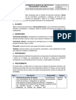 PD-SST-001 Procedimiento de Ingreso Contratistas, Proveedores y Visitantes