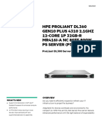 Hpe Proliant Dl360 GEN10 PLUS 4310 2.1GHZ 12-CORE 1P 32GB-R MR416I-A NC 8SFF 800W PS SERVER (P55241-B21)