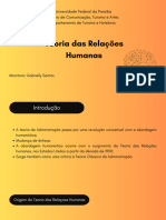 Teoria Das Relações Humanas