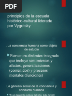 Principios de La Escuela Histórico-Cultural Liderada Por Vygotsky