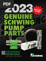 Pump Parts Catalog - 2023 Schwing