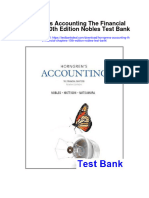 Horngrens Accounting The Financial Chapters 10th Edition Nobles Test Bank