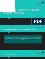 GESTION D ECAMBIO Y TALENTO HUMANO Diapositivas
