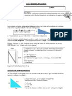 8º Básico Geometría Teorema de Pitágoras