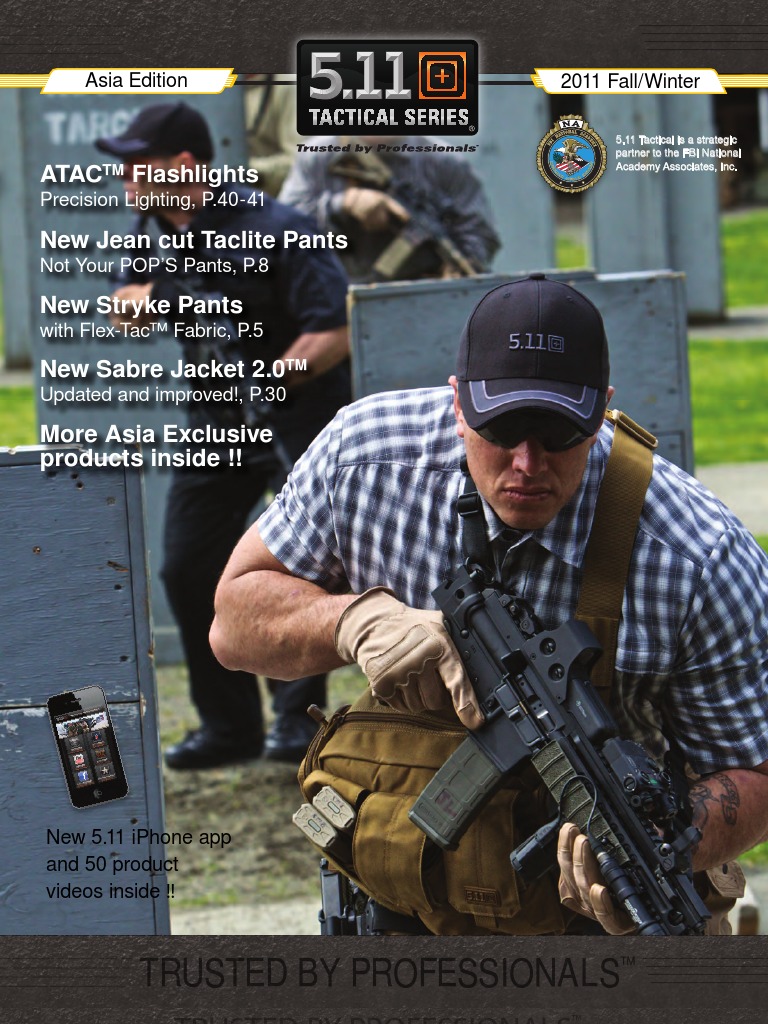 5.11 Tactical 2011fall Winter Catalog Asia Edition | PDF | Shirt | Seam ...