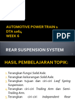 Week 6 Suspension System - Rear