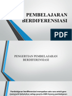 Pembelajaran Berdiferensiasi