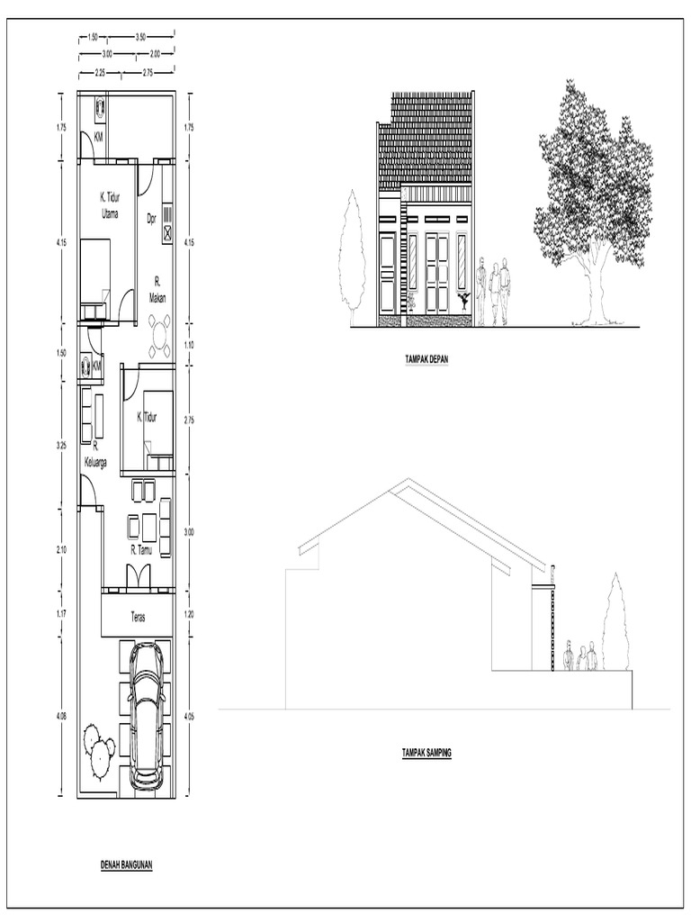 Bestek - Denah Rumah v2 | PDF