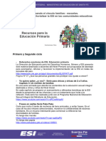 Repensando El Vínculo Familias-Escuelas - Recursos Primaria