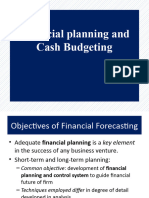 Financial Forcasting and Planing 23.02.2021