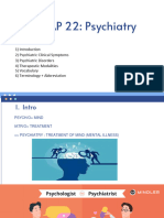 CHAP 22 - Psychiatry