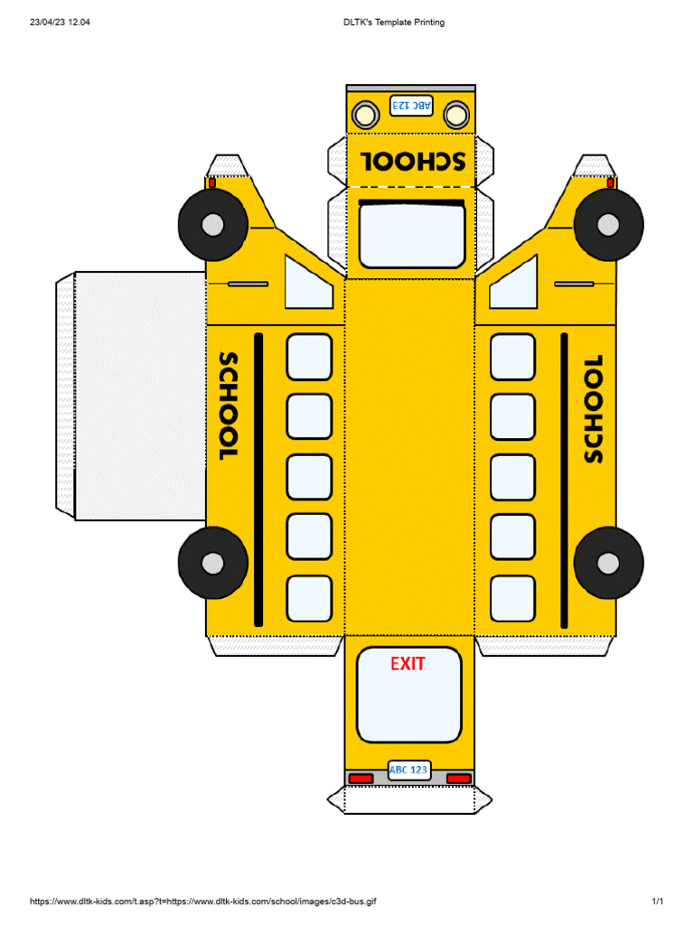 Dltk S Template Printing Pdf