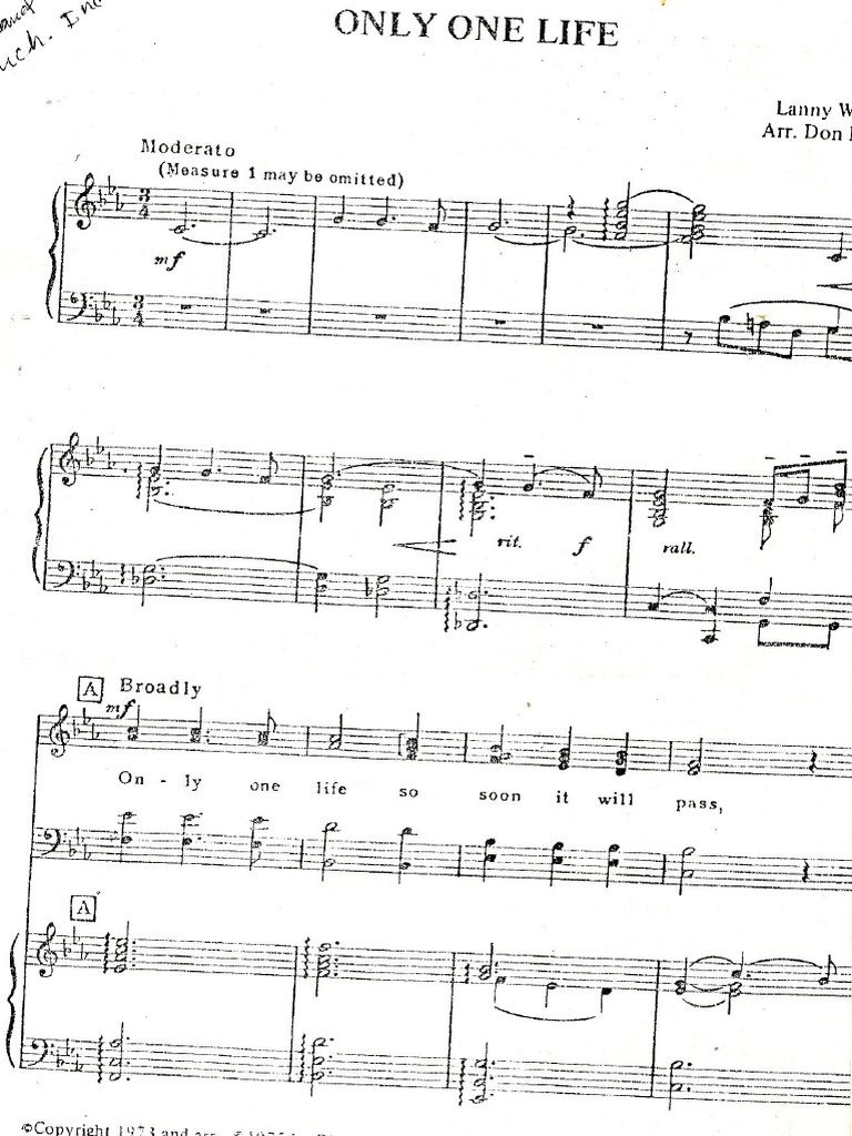 Only One Life 2 | PDF