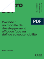 Rwanda Modele Developpement Soutenabilite