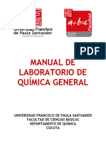 Manual de Prácticas de Laboratorio de Química General