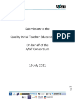 Assessment For Graduate Teaching Consortium (AfGT)