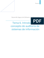 Tema 6. Introducción Al Concepto de Auditoría de Sistemas de Información