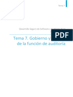 Tema 7. Gobierno y Gestión de La Función de Auditoría