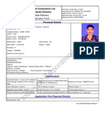 IOCL Application Form No 40104110005711