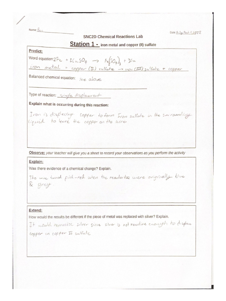 snc2d-chemical-reactions-lab-pdf