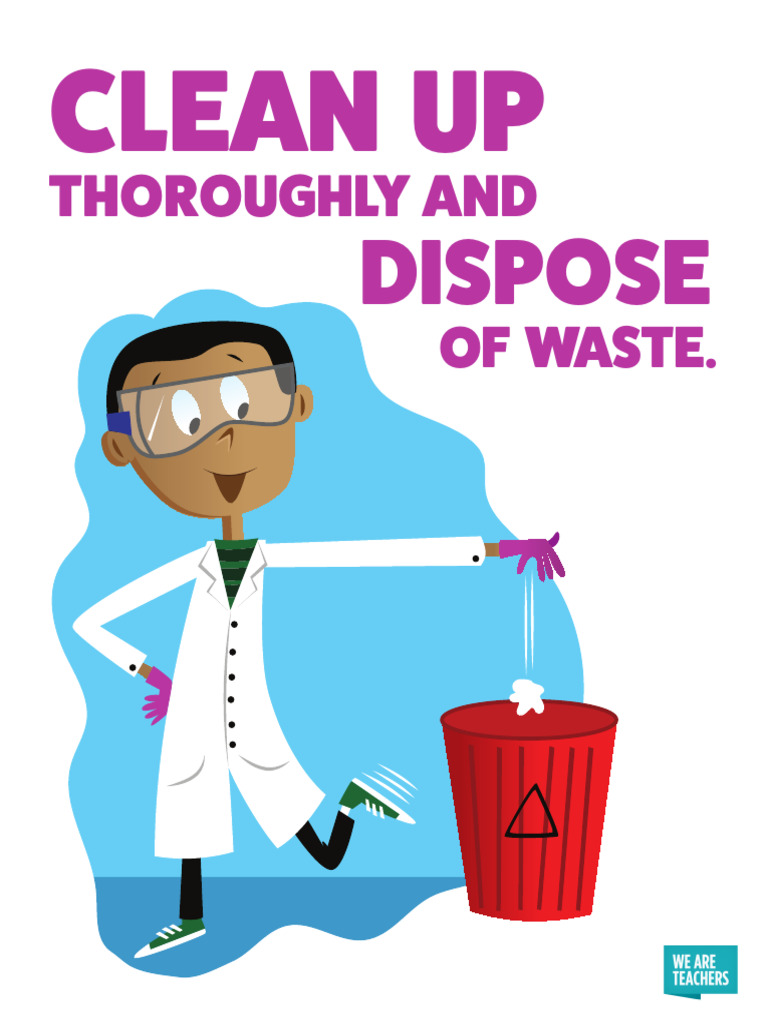 WeAreTeachers Lab Safety Posters PDF