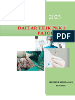 Daftar Tilik Labskill PKK 3-2023