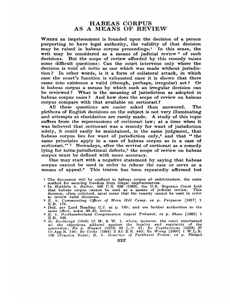 modern-law-review-may-1964-rubinstein-habeas-corpus-as-a-means-of