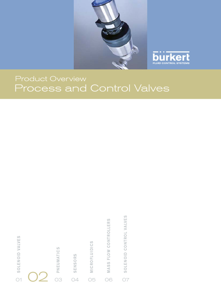 EN Product Overview Process and Control Valves PDF Valve
